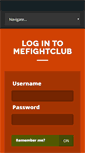 Mobile Screenshot of mefightclub.com